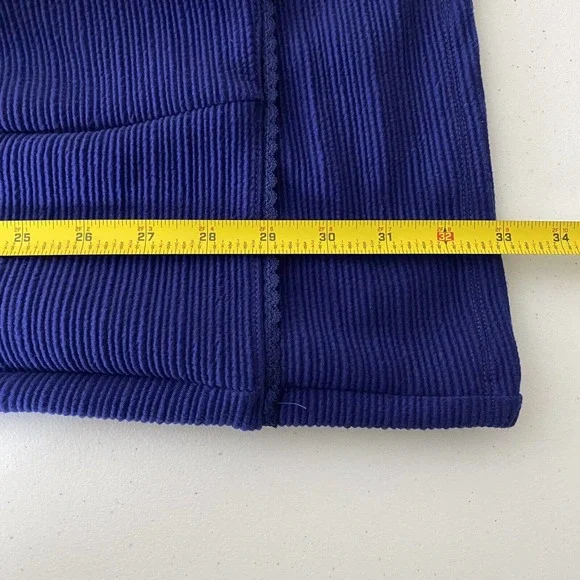 Anthropologie Maeve NWT Blue Ottoman Cocktail Dress Size Petite Small. - Picture 14 of 15